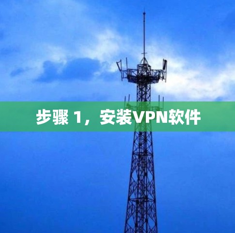 步骤 1，安装VPN软件