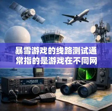暴雪游戏的线路测试通常指的是游戏在不同网络环境下的测试，包括服务器测试、实时游戏测试以及在线游戏测试等。以下是一些关于暴雪游戏线路测试的详细信息
