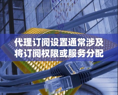 代理订阅设置通常涉及将订阅权限或服务分配给特定的用户或机构。以下是一些常见的代理订阅设置步骤