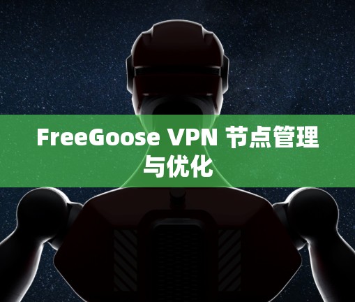 FreeGoose VPN 节点管理与优化